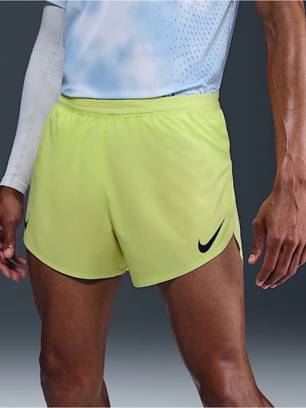 Nike Dri-FIT ADV AeroSwift Mens Large 4"‎ Brief Lined Running Shorts FN3352-736